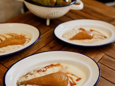 Desayunos gourmet con la DOP Peras de Rincón de Soto en Tres60
