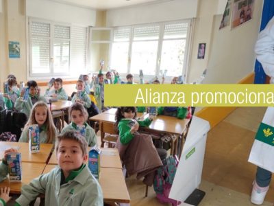 The DOP pears of Rincón de Soto promotes healthy breakfasts in Riojan schools next to reference brands