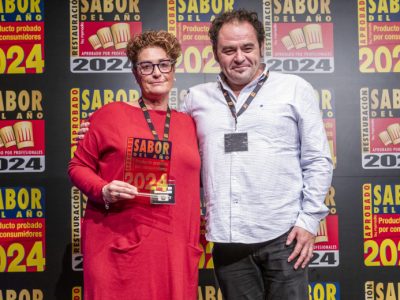 Recibimos en barcelona la distinción ‘sabor del año 2024’ para nuestras peras