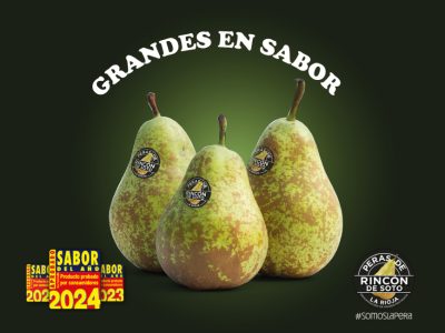 Las peras de rincón de soto, sabor del año, por tercer año consecutivo